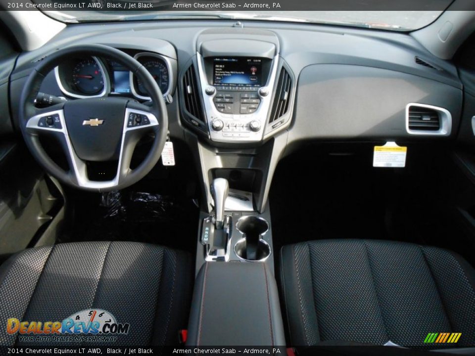 2014 Chevrolet Equinox LT AWD Black / Jet Black Photo #9