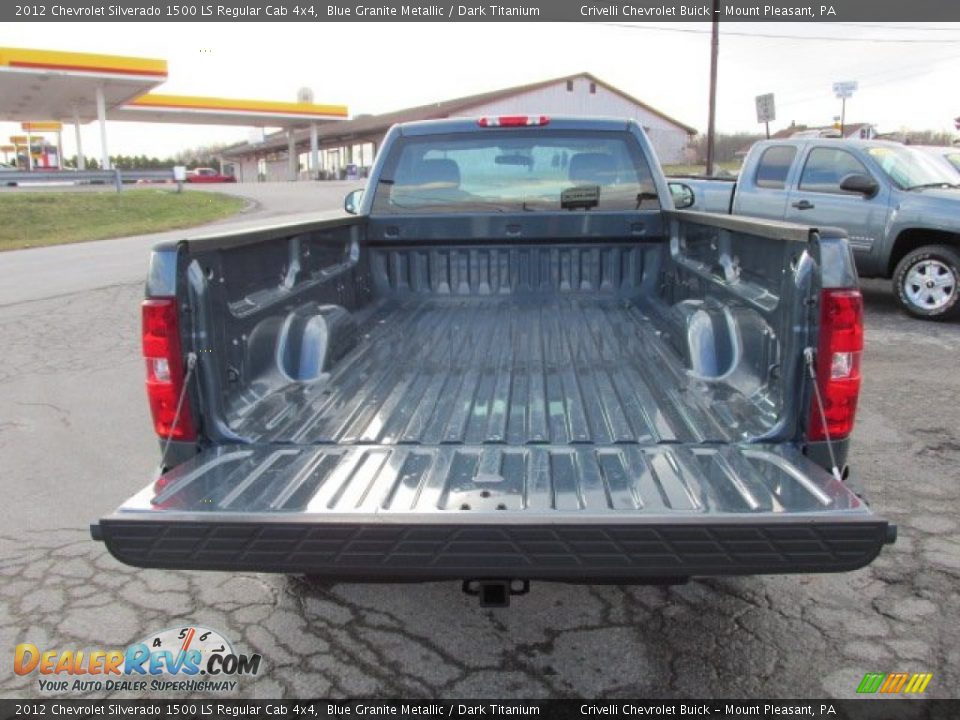 2012 Chevrolet Silverado 1500 LS Regular Cab 4x4 Blue Granite Metallic / Dark Titanium Photo #7