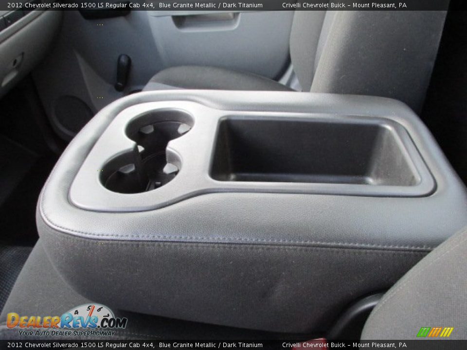 2012 Chevrolet Silverado 1500 LS Regular Cab 4x4 Blue Granite Metallic / Dark Titanium Photo #16
