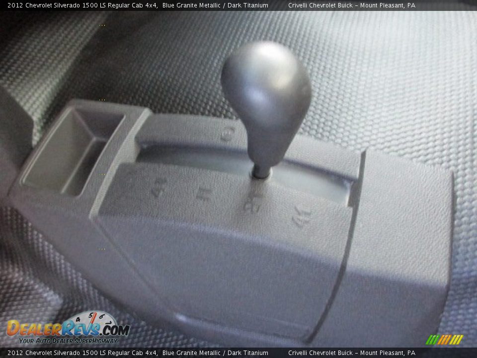 2012 Chevrolet Silverado 1500 LS Regular Cab 4x4 Blue Granite Metallic / Dark Titanium Photo #18