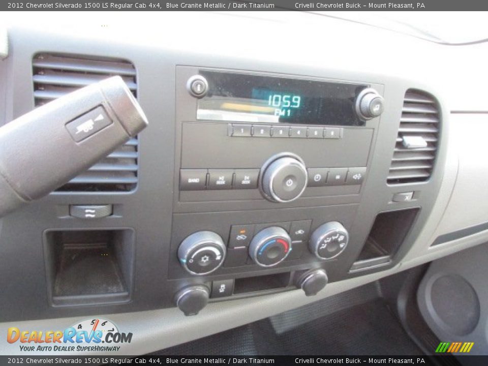 2012 Chevrolet Silverado 1500 LS Regular Cab 4x4 Blue Granite Metallic / Dark Titanium Photo #20
