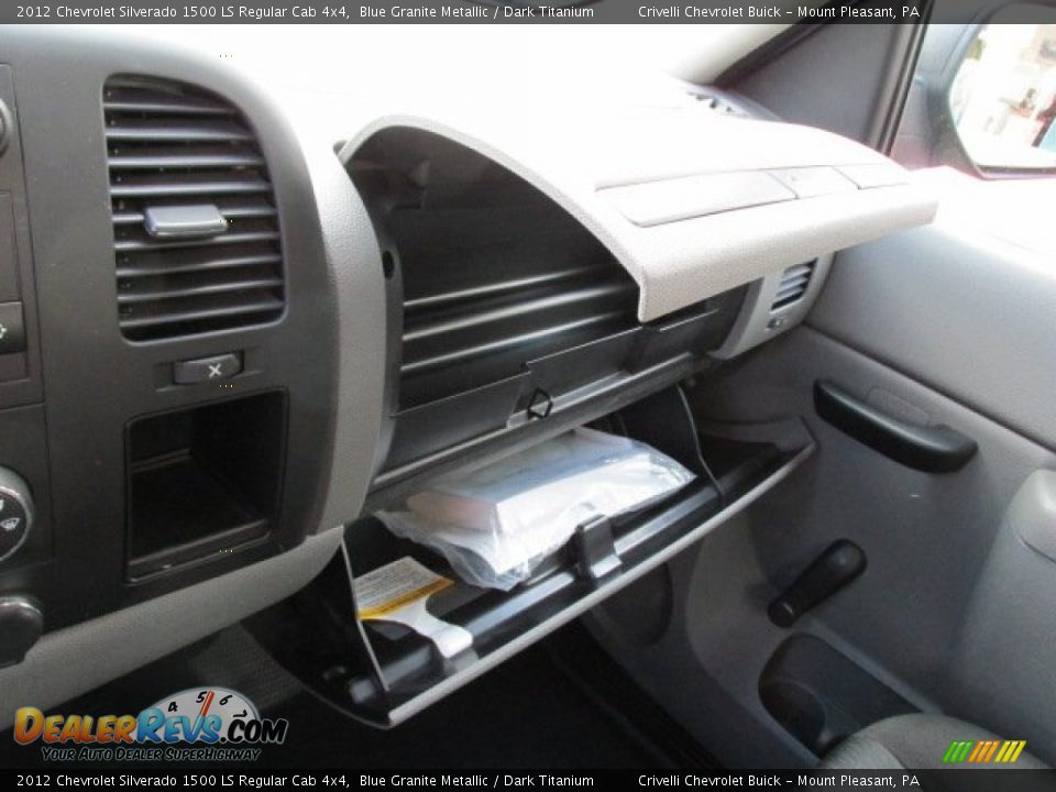 2012 Chevrolet Silverado 1500 LS Regular Cab 4x4 Blue Granite Metallic / Dark Titanium Photo #21