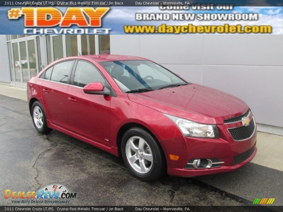 2011 Chevrolet Cruze LT/RS Crystal Red Metallic Tintcoat / Jet Black Photo #1
