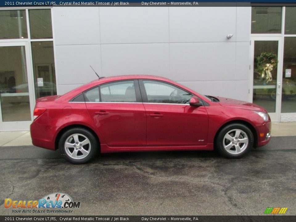 2011 Chevrolet Cruze LT/RS Crystal Red Metallic Tintcoat / Jet Black Photo #2