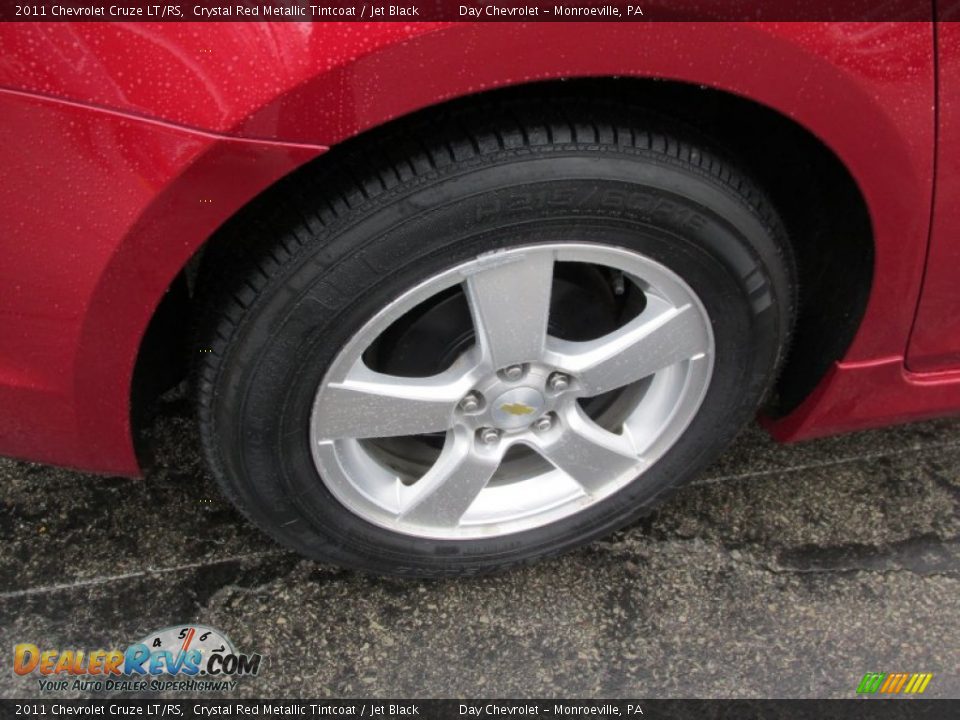 2011 Chevrolet Cruze LT/RS Crystal Red Metallic Tintcoat / Jet Black Photo #3