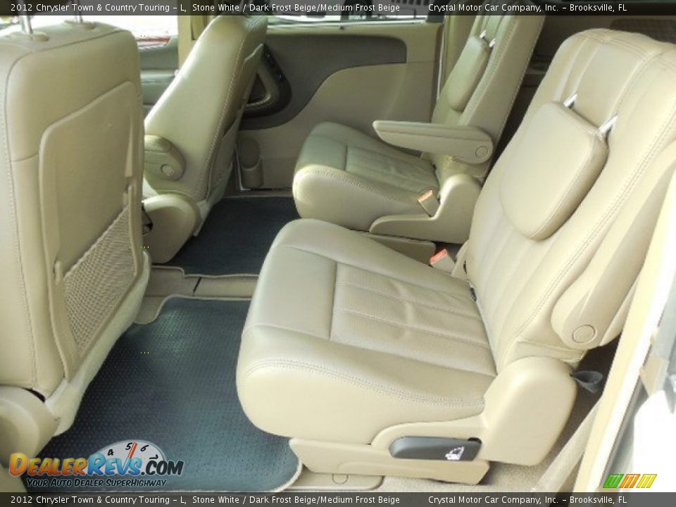 2012 Chrysler Town & Country Touring - L Stone White / Dark Frost Beige/Medium Frost Beige Photo #5