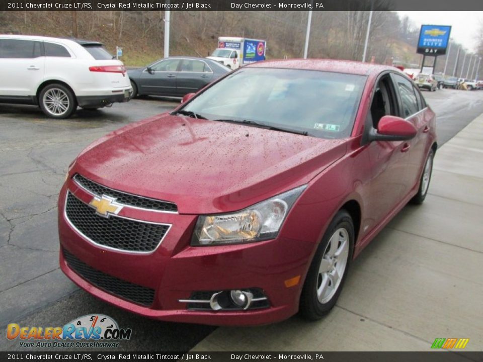 2011 Chevrolet Cruze LT/RS Crystal Red Metallic Tintcoat / Jet Black Photo #7