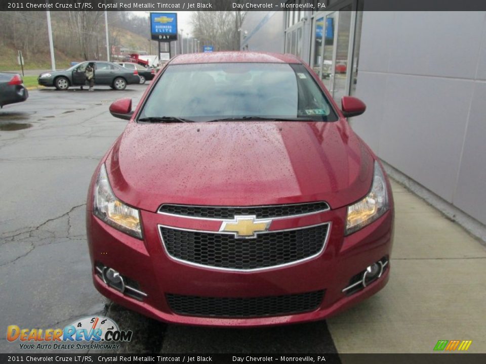 2011 Chevrolet Cruze LT/RS Crystal Red Metallic Tintcoat / Jet Black Photo #8