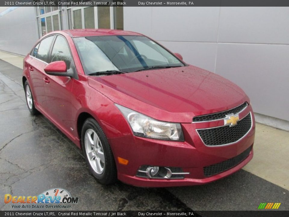 2011 Chevrolet Cruze LT/RS Crystal Red Metallic Tintcoat / Jet Black Photo #9
