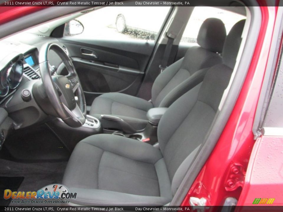 2011 Chevrolet Cruze LT/RS Crystal Red Metallic Tintcoat / Jet Black Photo #11