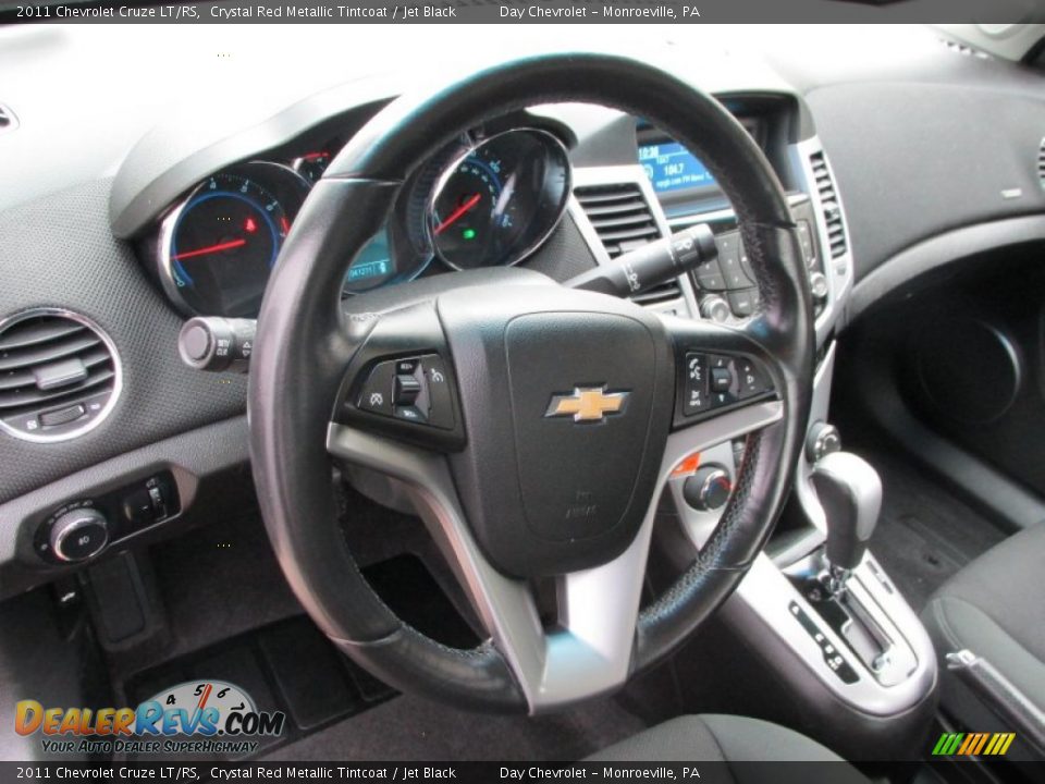 2011 Chevrolet Cruze LT/RS Crystal Red Metallic Tintcoat / Jet Black Photo #13