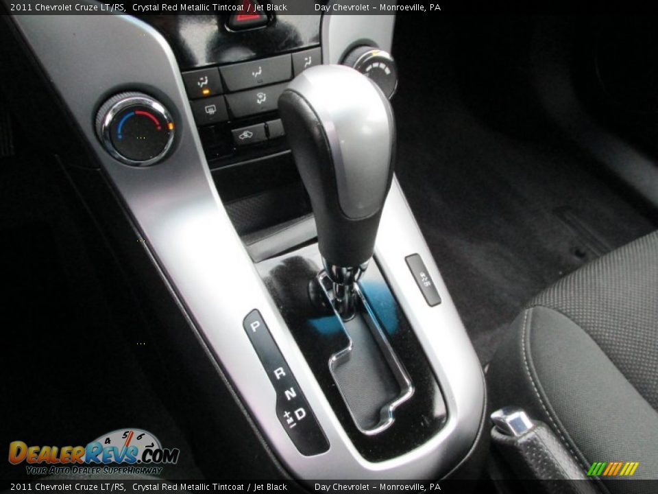 2011 Chevrolet Cruze LT/RS Crystal Red Metallic Tintcoat / Jet Black Photo #15