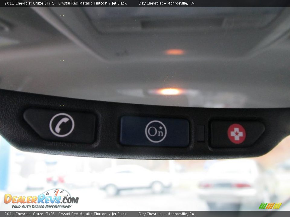 2011 Chevrolet Cruze LT/RS Crystal Red Metallic Tintcoat / Jet Black Photo #16