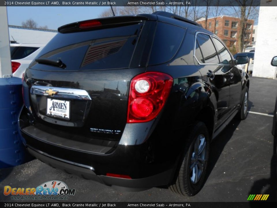 2014 Chevrolet Equinox LT AWD Black Granite Metallic / Jet Black Photo #4
