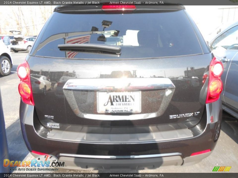 2014 Chevrolet Equinox LT AWD Black Granite Metallic / Jet Black Photo #5