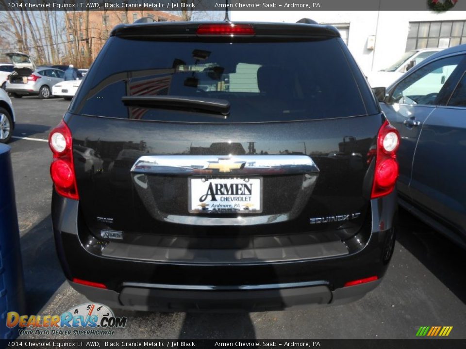 2014 Chevrolet Equinox LT AWD Black Granite Metallic / Jet Black Photo #6