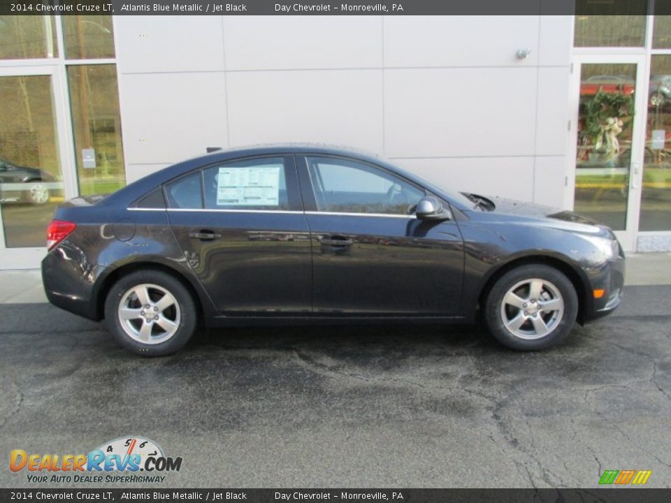 2014 Chevrolet Cruze LT Atlantis Blue Metallic / Jet Black Photo #2