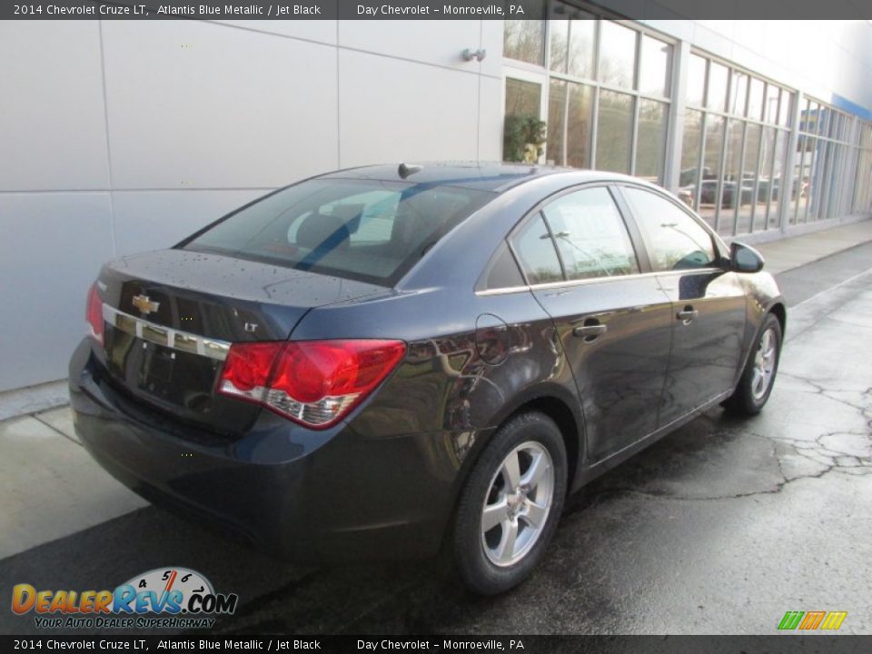 2014 Chevrolet Cruze LT Atlantis Blue Metallic / Jet Black Photo #4
