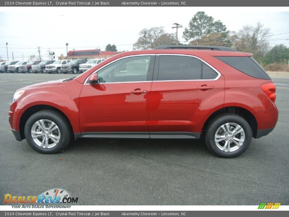 2014 Chevrolet Equinox LT Crystal Red Tintcoat / Jet Black Photo #3