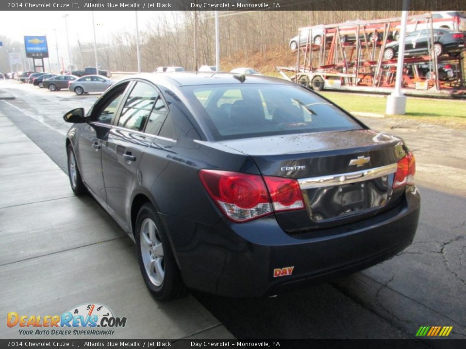 2014 Chevrolet Cruze LT Atlantis Blue Metallic / Jet Black Photo #6