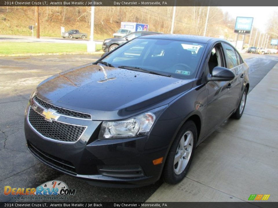 2014 Chevrolet Cruze LT Atlantis Blue Metallic / Jet Black Photo #7