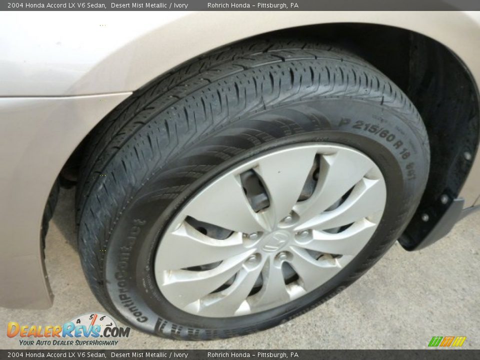 2004 Honda Accord LX V6 Sedan Wheel Photo #8