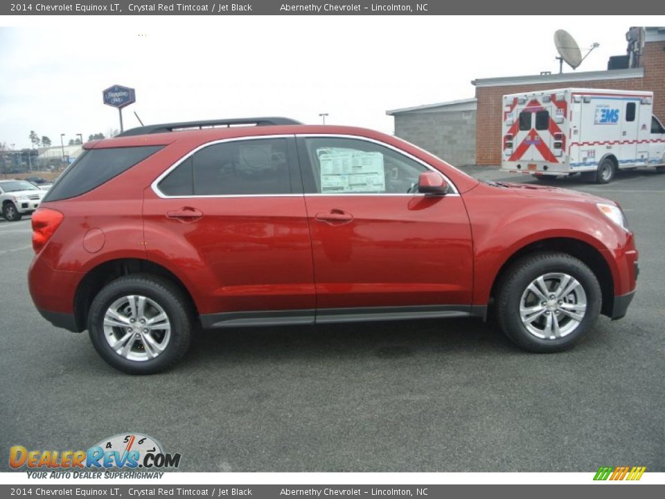 2014 Chevrolet Equinox LT Crystal Red Tintcoat / Jet Black Photo #6