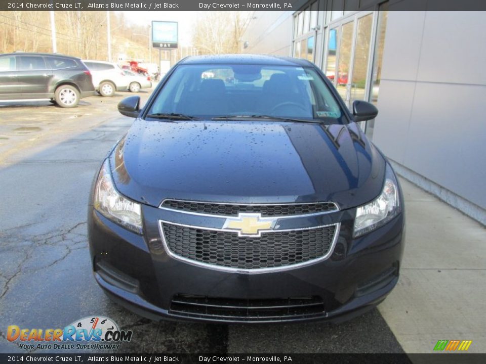 2014 Chevrolet Cruze LT Atlantis Blue Metallic / Jet Black Photo #8