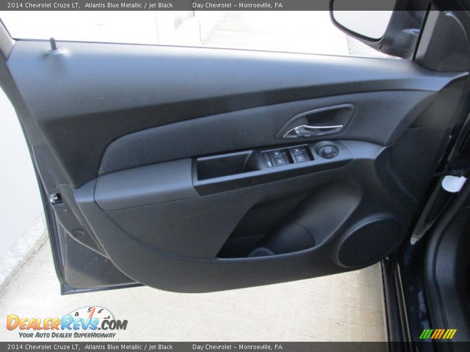2014 Chevrolet Cruze LT Atlantis Blue Metallic / Jet Black Photo #10
