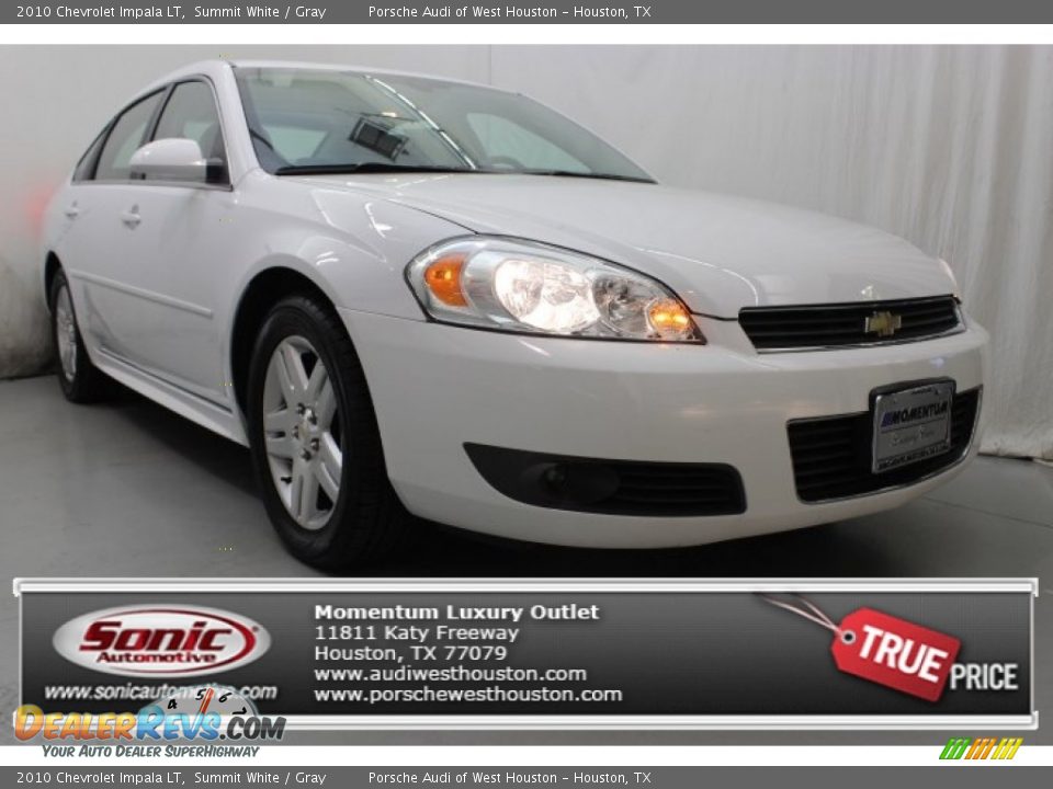 2010 Chevrolet Impala LT Summit White / Gray Photo #1