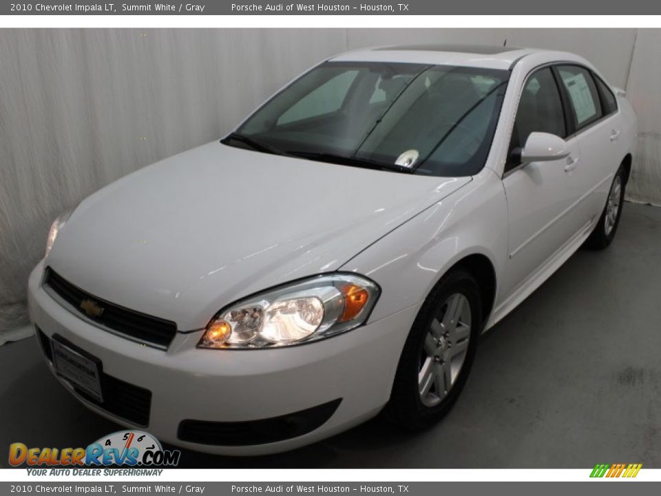 2010 Chevrolet Impala LT Summit White / Gray Photo #3