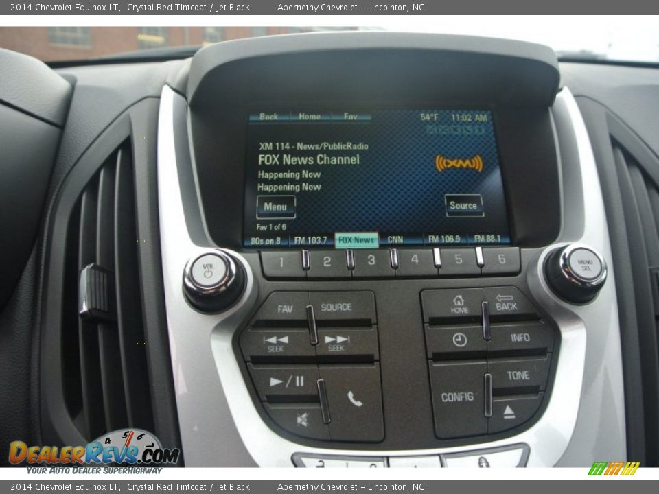 2014 Chevrolet Equinox LT Crystal Red Tintcoat / Jet Black Photo #11