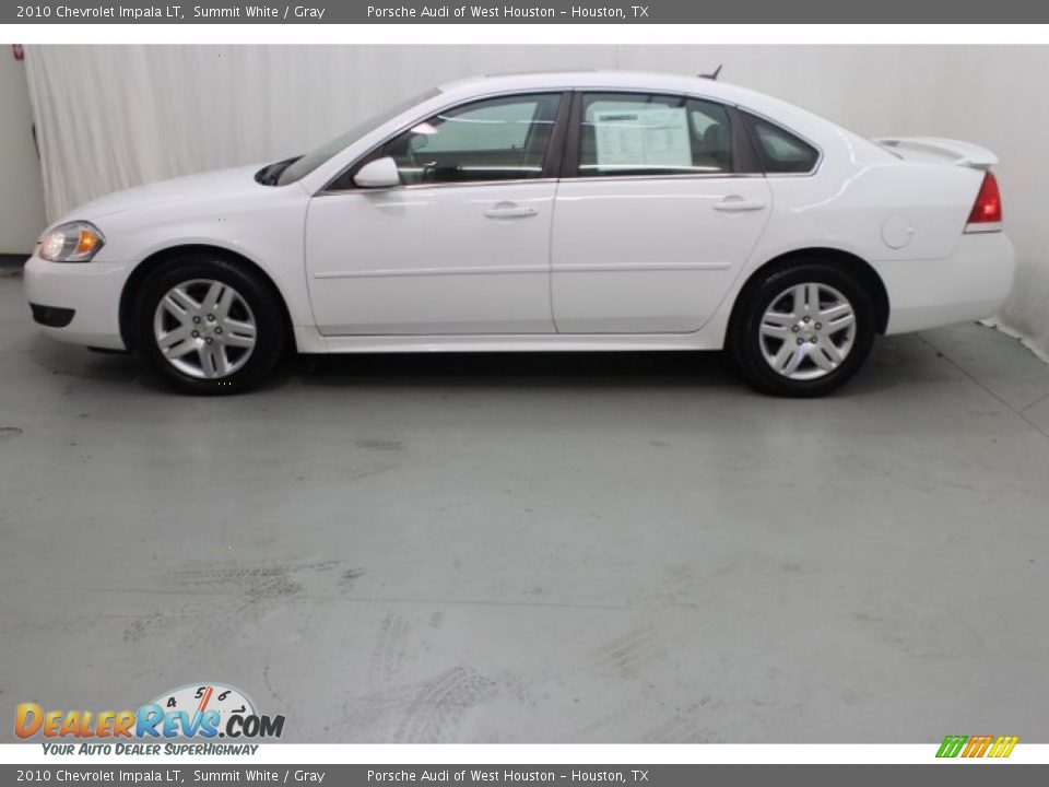 2010 Chevrolet Impala LT Summit White / Gray Photo #4