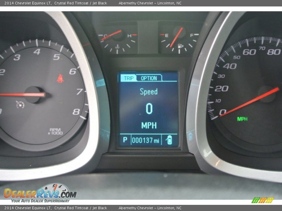 2014 Chevrolet Equinox LT Crystal Red Tintcoat / Jet Black Photo #14