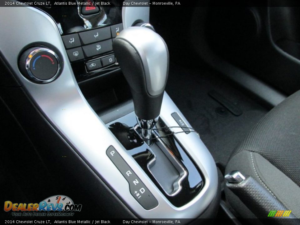 2014 Chevrolet Cruze LT Atlantis Blue Metallic / Jet Black Photo #15