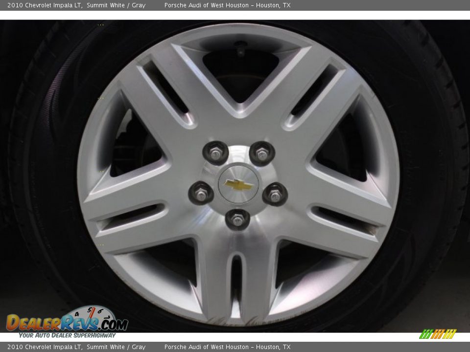 2010 Chevrolet Impala LT Summit White / Gray Photo #9