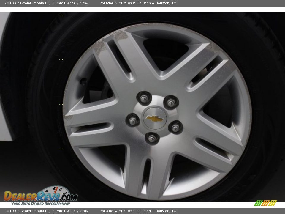 2010 Chevrolet Impala LT Summit White / Gray Photo #10