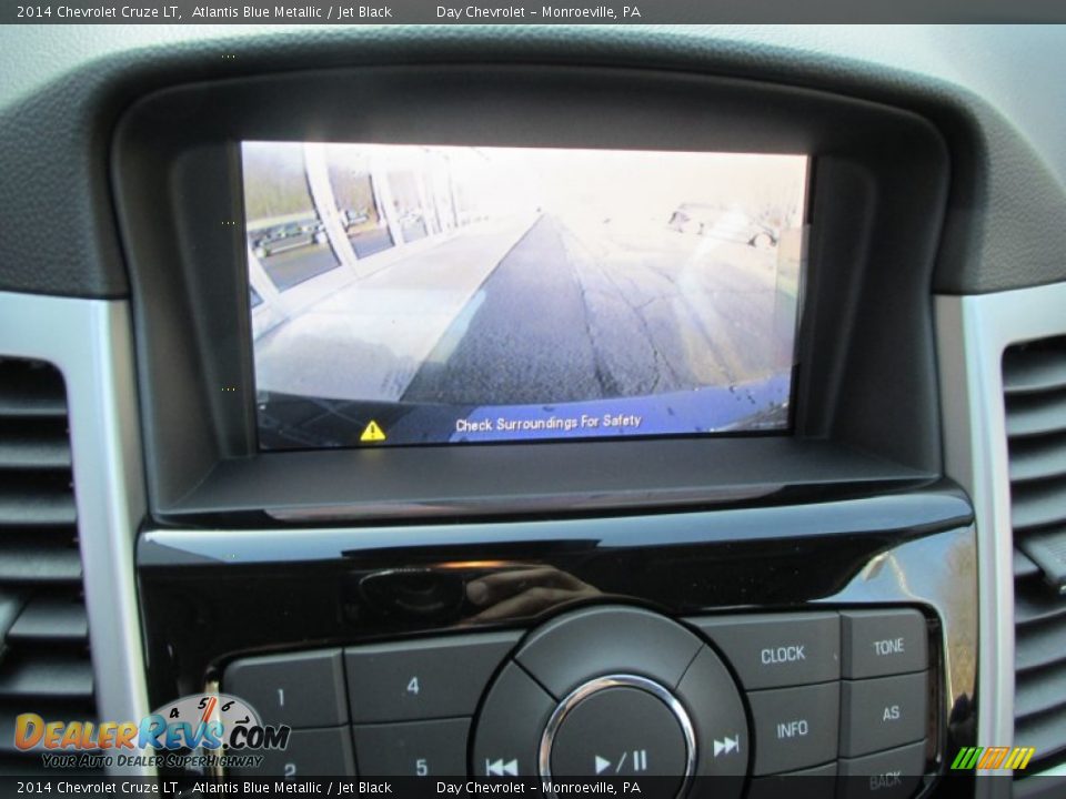 2014 Chevrolet Cruze LT Atlantis Blue Metallic / Jet Black Photo #18