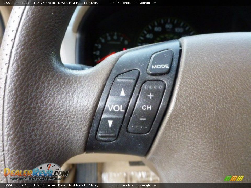Controls of 2004 Honda Accord LX V6 Sedan Photo #21