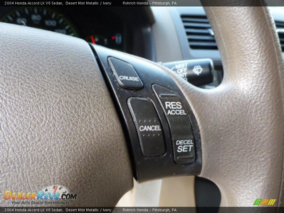 Controls of 2004 Honda Accord LX V6 Sedan Photo #22