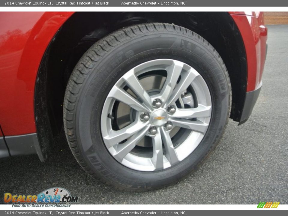 2014 Chevrolet Equinox LT Crystal Red Tintcoat / Jet Black Photo #21