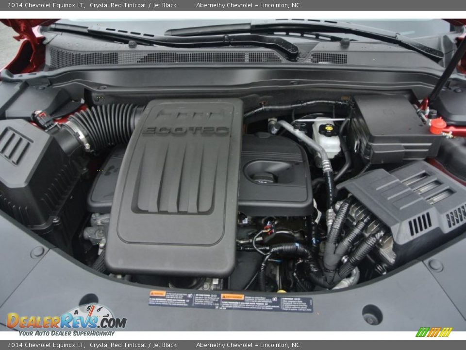 2014 Chevrolet Equinox LT Crystal Red Tintcoat / Jet Black Photo #22