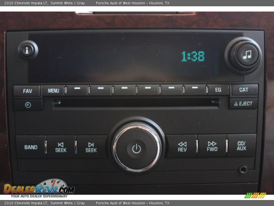 2010 Chevrolet Impala LT Summit White / Gray Photo #22