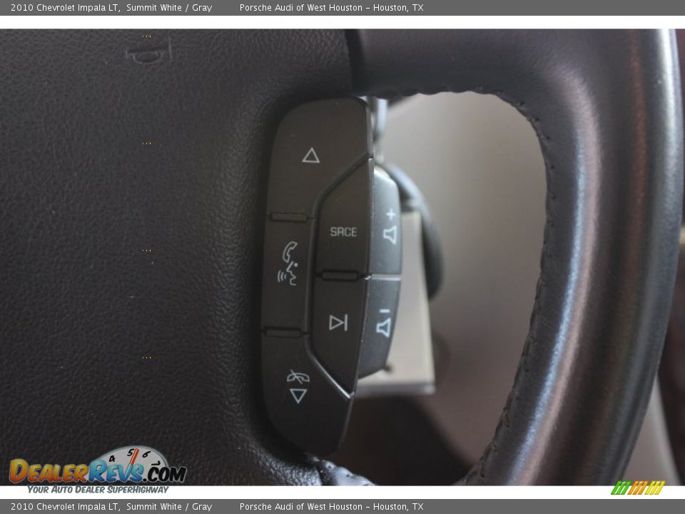 2010 Chevrolet Impala LT Summit White / Gray Photo #26