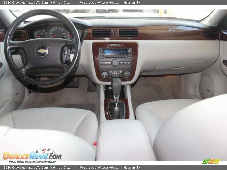 2010 Chevrolet Impala LT Summit White / Gray Photo #34