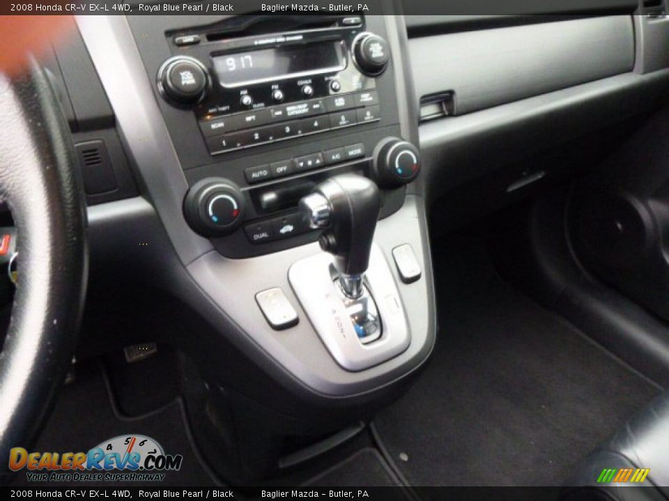 2008 Honda CR-V EX-L 4WD Royal Blue Pearl / Black Photo #19
