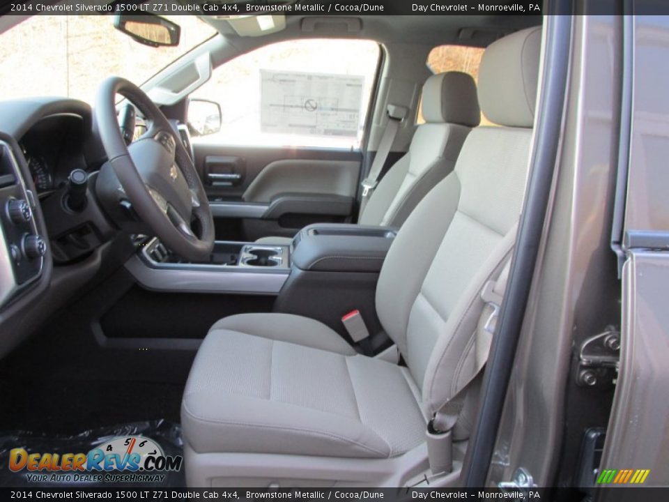 2014 Chevrolet Silverado 1500 LT Z71 Double Cab 4x4 Brownstone Metallic / Cocoa/Dune Photo #12
