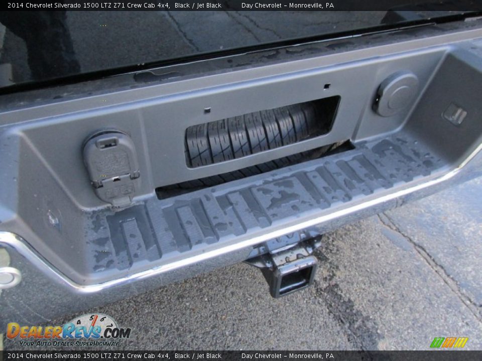 2014 Chevrolet Silverado 1500 LTZ Z71 Crew Cab 4x4 Black / Jet Black Photo #6