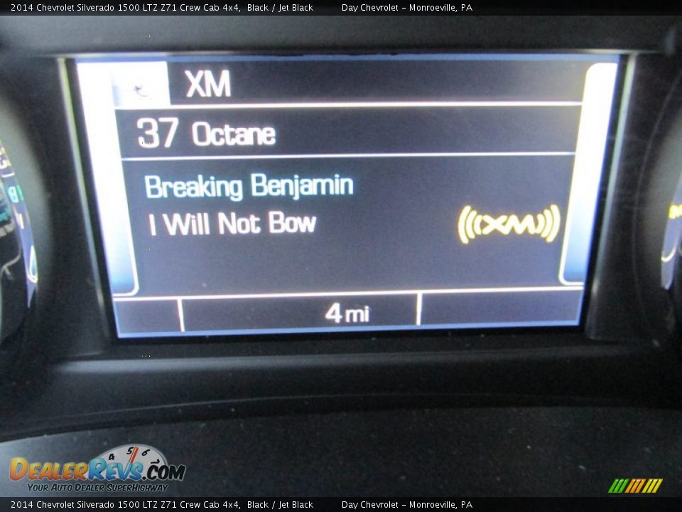 2014 Chevrolet Silverado 1500 LTZ Z71 Crew Cab 4x4 Black / Jet Black Photo #20