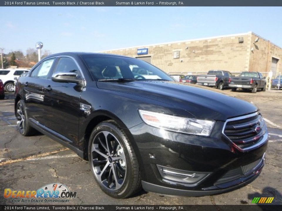 2014 Ford Taurus Limited Tuxedo Black / Charcoal Black Photo #1